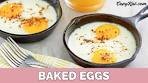 Baked or "Shirred" Eggs - Learn to Cook