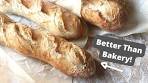 Bakery Style Baguettes - Make Classic French Bread At Home