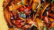 Balsamic Roasted Peppers