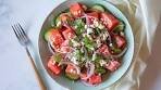 Balsamic Watermelon Feta Salad