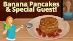 Banana Pancake recipe with SURPRISE guest!