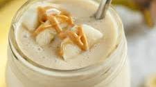 Banana Peanut Butter and Date Smoothie