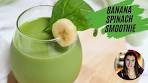 Banana Spinach Smoothie