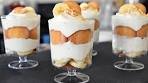 Banana Trifle Pudding Cups| Easy Dessert in 10 minutes