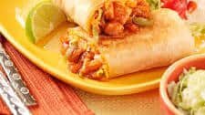 Barbecue Chicken Burritos