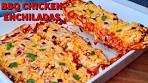 BBQ Chicken Enchiladas Recipe | Easy Homemade ...