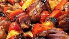 BBQ Teriyaki Pork Kabobs