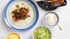 Beef fajitas