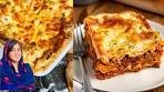 BEEF LASAGNA RECIPE |EASY DINNER | CLASSIC ...