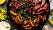 Beef Steak Fajitas