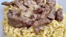 Beef Stroganoff