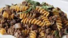 Beefy Mushroom Pasta