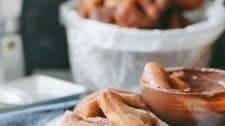 Beignets with cinnamon sugar