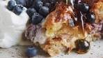 Berry and cream cheese croissant french toast | There’s no ...