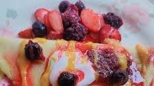 Berry Bliss pan crepe