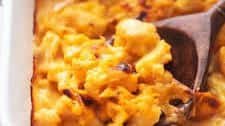 BEST Baked Cauliflower "Mac" and Cheese