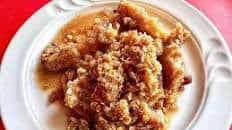 Best Ever Caramel Apple Crisp