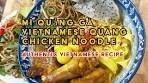 BEST Mi Quang Ga Recipe | Vietnamese Quang Chicken ...