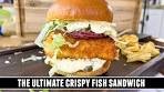 "Better than Take Out" Crispy Fish Sandwich | ADDICTIVELY ...