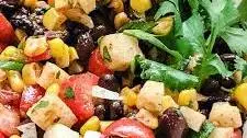 Black Bean Salad with Corn