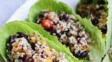 Black Bean Taco Lettuce Wraps