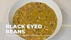 Black Eyed Beans Stew || Vegetarian Recipe