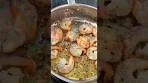 Black garlic shrimps 🦐