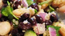 Black & White Bean Quinoa Salad