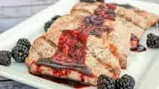 Blackberry Balsamic Reduction Sauce