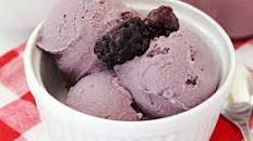 Blackberry Ice Cream