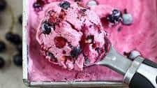 Blackcurrant Ice Cream