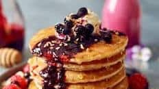 Blackcurrant Pancakes