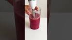 Blackcurrant Smoothie with Oats