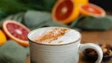 Blood Orange Chai Tea Latte