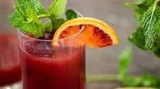 Blood Orange Pomegranate Screwdriver