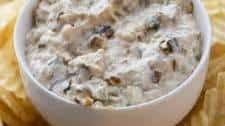 Blue Cheese Dip with Caramelized Onions