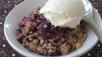 Blueberry Apple Crisp