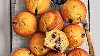 Blueberry Cornbread Muffins