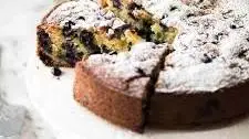 Blueberry Lemon Yoghurt Cake