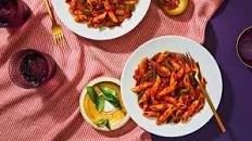 Bon Appétit’s Masala Arrabbiata Pasta with Rao’s Homemade® Arrabbiata Sauce and Rao’s Homemade® Penn
