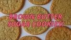 BROWN BUTTER SUGAR COOKIES Recipe! Simple, Soft & ...