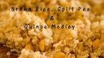 Brown Rice, Split Peas & Quinoa Medley - Vegan