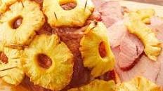 Brown Sugar and Pineapple Glazed Ham