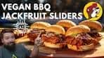 Bucees inspired Vegan BBQ Jackfruit Sliders - INSANE! Must ...