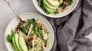 Buckwheat, Apple, Cranberry Avocado Salad