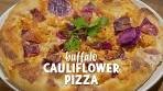 Buffalo Cauliflower Pizza | Wicked Healthy