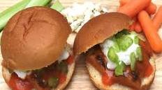 Buffalo Chicken Sausage Sliders