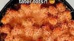 Buffalo Chicken Tater Tots Recipe