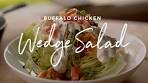 Buffalo Chicken Wedge Salad