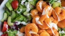 Buffalo Shrimp Salad